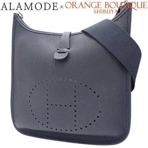 HERMES エルメス エヴリン3 PM ブルーノール シルバー金具 D刻印(2019  