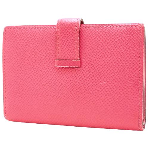 エルメス ベアン ミニ カードケース 財布 エプソン ローズティリアン