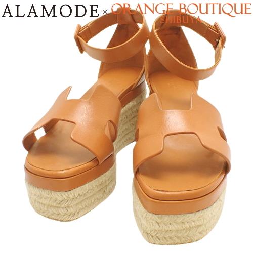 エルメスサンダルエルダエスパドリーユ ナチュラル 38