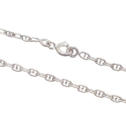 【激レア品】エルメス シェーヌダンクル　ネックレス　MMコマ足し HERMES 磨き済み エルメス ネックレス シェーヌダンクルMM 36