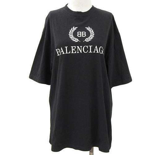 BALENCIAGA バレンシアガ ロゴ プリント Tシャツ トップス 半袖 XS 