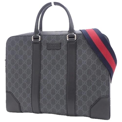GUCCI グッチ GGスプリーム ブリーフケース ビジネスバッグ GG