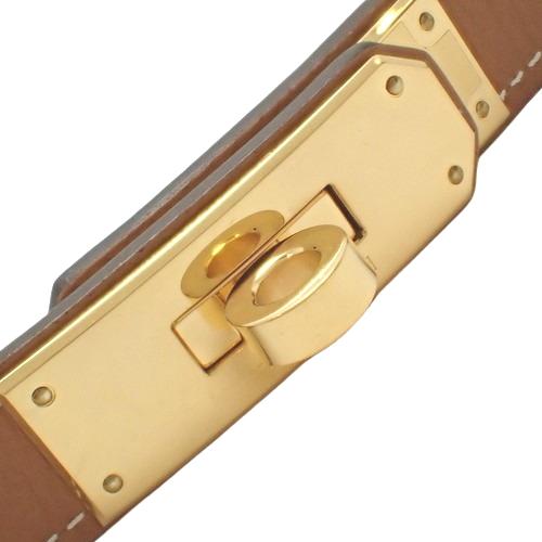 新品未使用 エルメス ケリーベルト エプソン ゴールド ゴールド金具 U刻印 HERMES エルメス ケリーベルト ベルト ファッション小物ヴォー