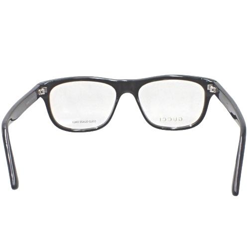 GUCCI(グッチ) オプティカルフレーム ウェリントン型 メガネ 眼鏡 伊達メガネ 度なし ブラック黒 GG0768O 40802090769【アラモード】｜alamode888｜03
