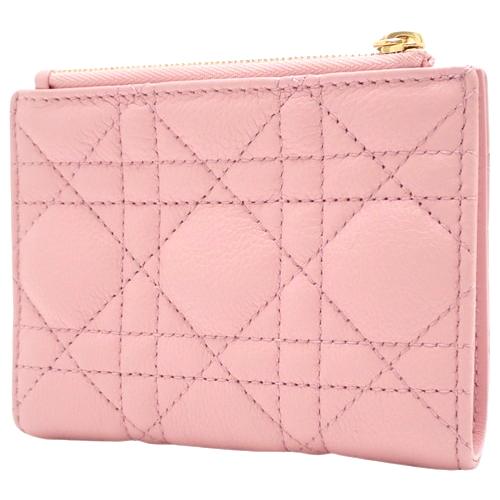 DIOR ディオール CARO ミニウォレット 二つ折り財布 クリスチャンディオール カナージュ Dior Caro ダリアウォレット