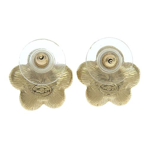 CHANEL（シャネル） ココマーク フラワー ピアス メタル(GP