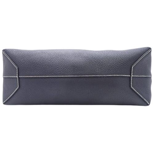 HERMES HERMES(エルメス) カバセリエ 46 ブルーニュイ ネイビー