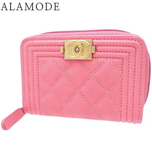 CHANEL(シャネル) ボーイシャネル ココマーク ジップ コインパース 