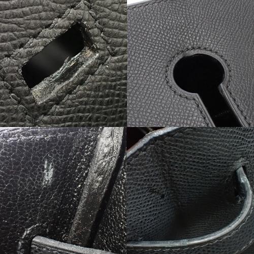 HERMES HERMES(エルメス) バーキン 35 ブラック黒 ヴォーエプソン 