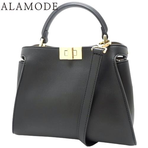 m*o様 フェンディ ピーカブー エッセンシャリー 8BN302 ブラック FENDI（フェンディ） ピーカブー エッセンシャリー ハンドバッグ