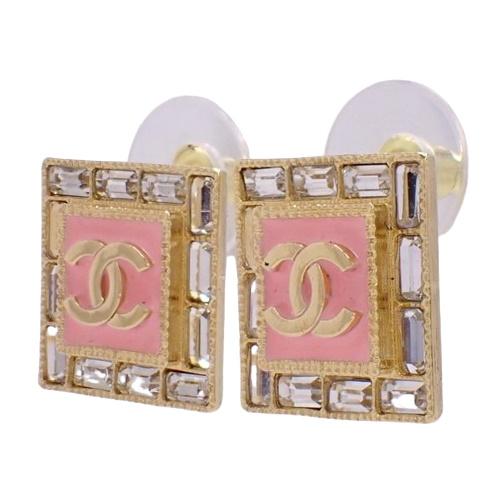 CHANEL(シャネル) ココマーク ピアス メタル(GP) ライン