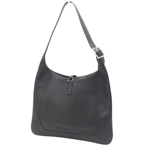 HERMES HERMES(エルメス) トリム 35 ブラック黒 トリヨンクレマンス  