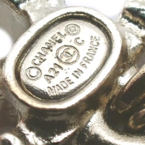 CHANEL シャネル ココマーク スイング ピアス ラインストーン フェイク