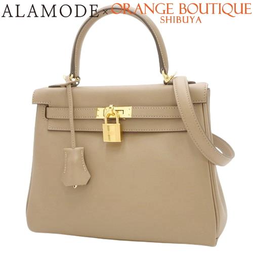 HERMES HERMES(エルメス) ケリー 25 (内縫い) ベージュドゥ