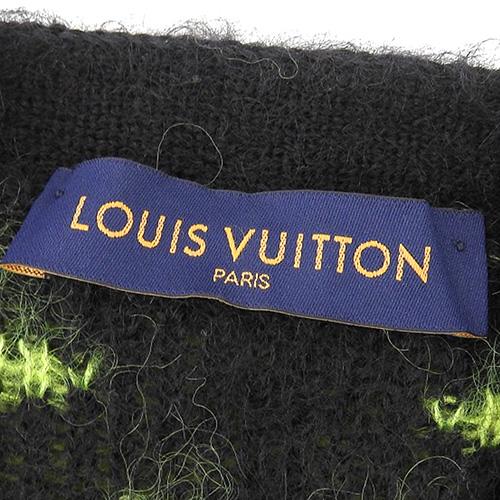 LOUIS VUITTON ルイ・ヴィトン モノグラムモヘアカーディガン LOUIS VUITTON ルイ・ヴィトン モノグラムモヘアカーディガン
