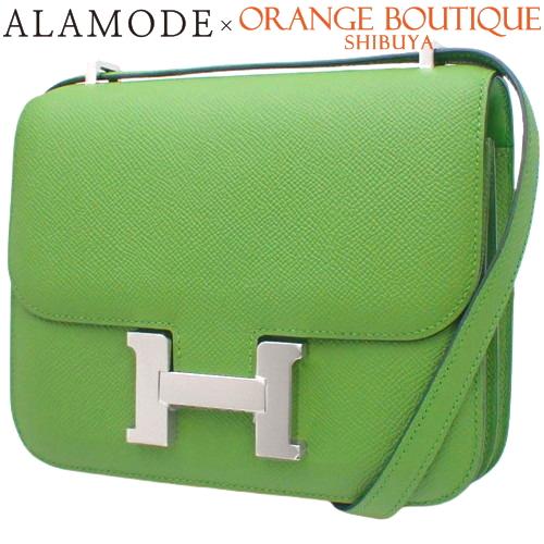 HERMES 【未使用】エルメス コンスタンス ミニ 3 ヴェールユッカ 