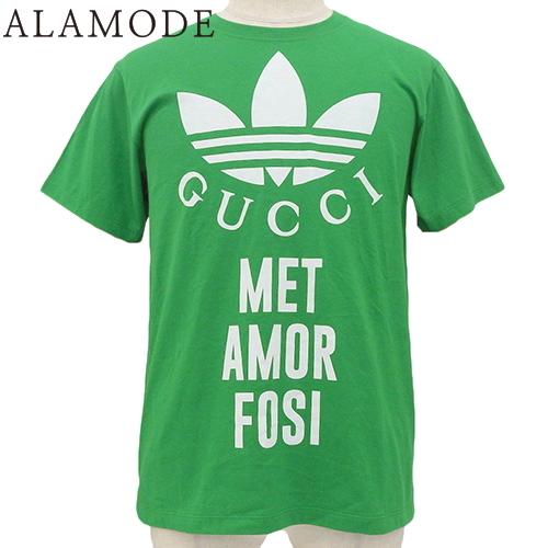 GUCCI GUCCI(グッチ) アディダス コラボ Tシャツ トップス アパレル  