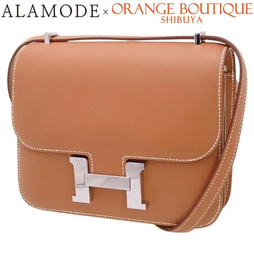 HERMES HERMES(エルメス) コンスタンスミニ3 フォーブ ブラウン茶