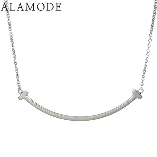 ティファニー(TIFFANY&Co.) ネックレス Tスマイル TIFFANY&Co.】ティファニー Tスマイル ネックレス シルバー925