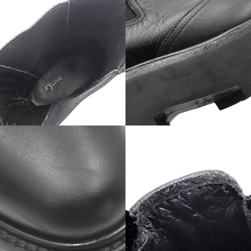 CELINE（セリーヌ） バルキーチェルシーブーツ トリオンフ 36 カーフ