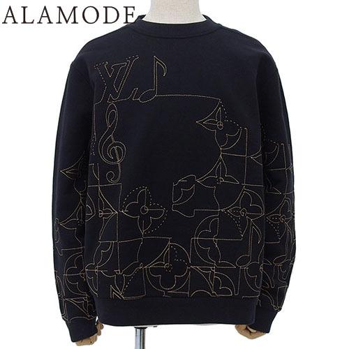 ルイヴィトン　スウェット　ミュージックライン エンブロイダード LOUIS VUITTON ルイ・ヴィトン ミュージックライン エンブ