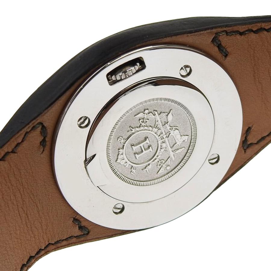 HERMES エルメス アーネ HA1.710 SS クオーツ 腕時計 ホワイト