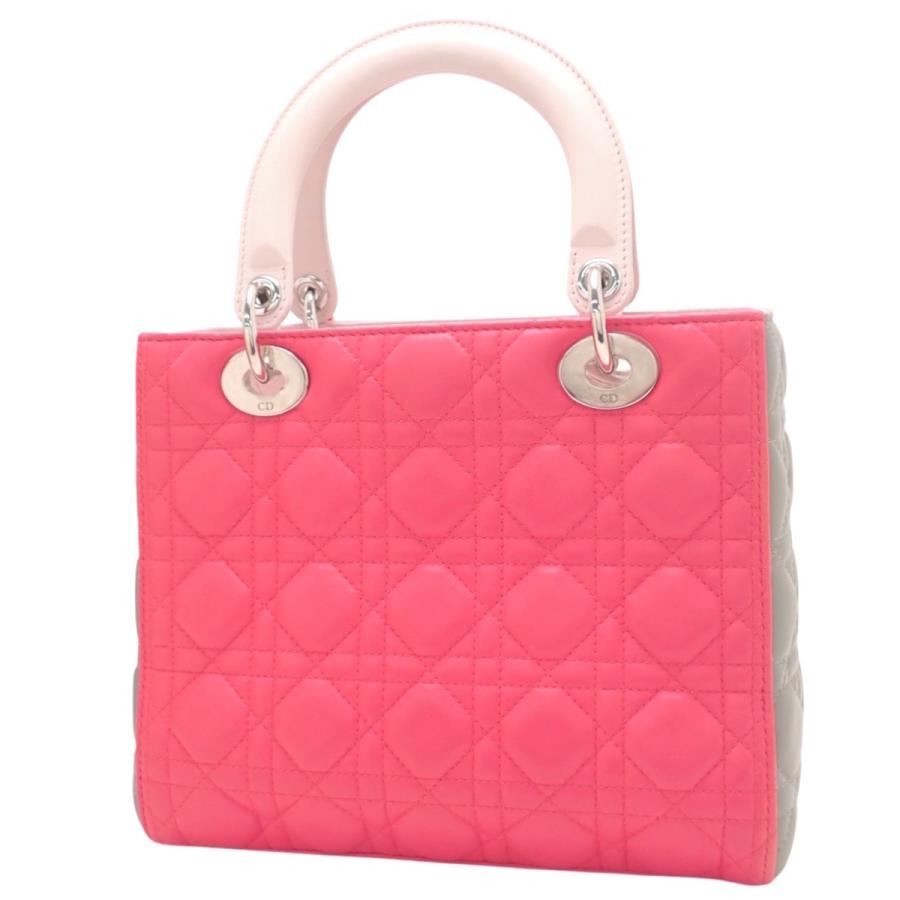 クリスチャンディオール　カナージュ　ピンク クリスチャン・ディオール カナージュ Lady Dior レディディオール