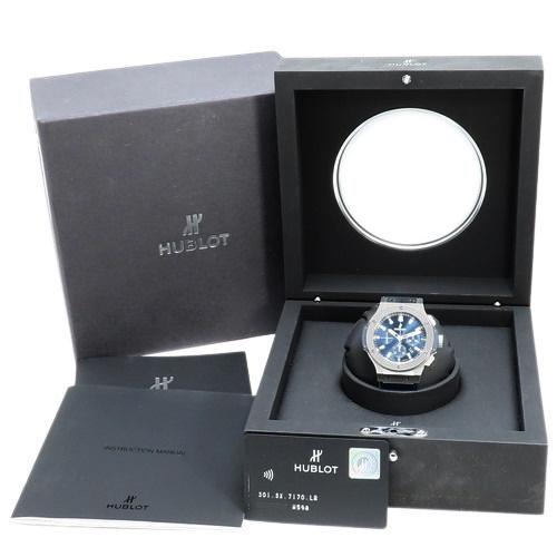 HUBLOT ビッグバン スチールブルー箱付き　保証書付き HUBLOT ビッグバン スチールブルー箱付き 保証書付き