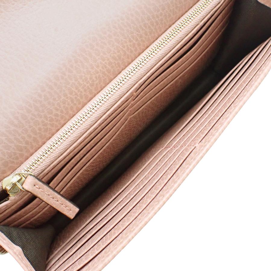 GUCCI（グッチ） インターロッキングG チェーンウォレット レザー