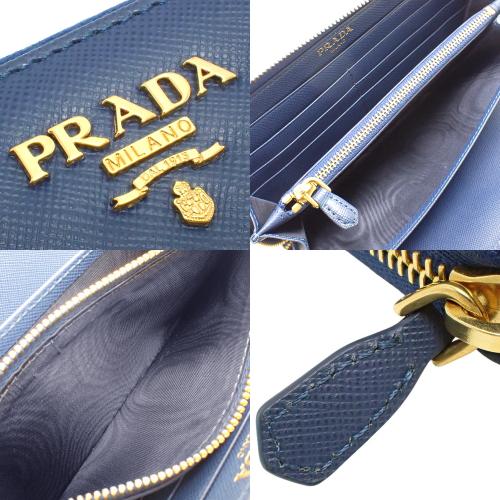 PRADA PRADA(プラダ) ロゴ ロングウォレット 長財布 ラウンド PRADA PRADA(プラダ) ロゴ ロングウォレット 長財布 ラウンド