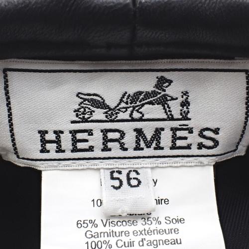 HERMES HERMES(エルメス) サントノーレ ブラック黒 ネイビー紺 HERMES HERMES(エルメス) サントノーレ ブラック黒 ネイビー紺