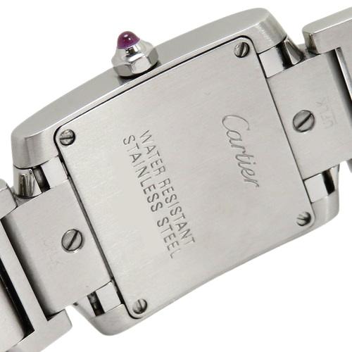 Cartier カルティエ タンクフランセーズSM W51028Q3 ステンレス  