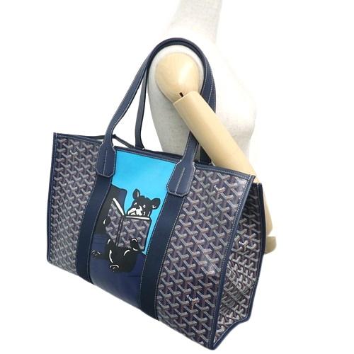 GOYARD（ゴヤール） ヴィレット MM トートバッグ ヘリンボーン柄 PVC