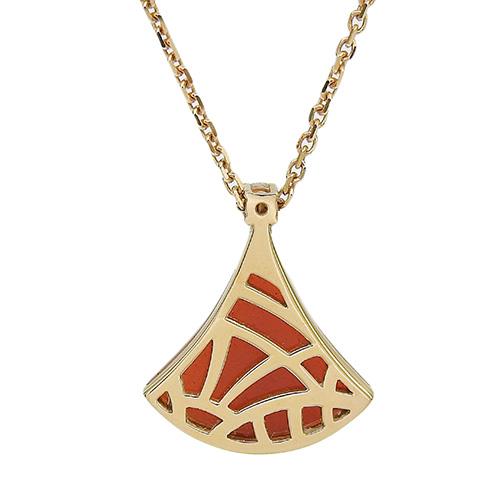 ブルガリ　ディーヴァドリーム　ネックレス カーネリアン BVLGARI（ブルガリ） 【2022年保証書付】ブルガリ ディーヴァドリーム