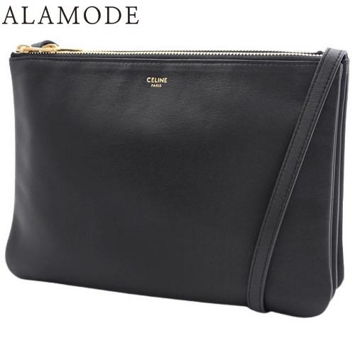 CELINE セリーヌ トリオ ラージ ブラック CELINE CELINE(セリーヌ) トリオ ラージ ショルダーバッグ