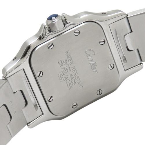 Cartier カルティエ サントスガルベ SM YG/SS クオーツ 腕時計  