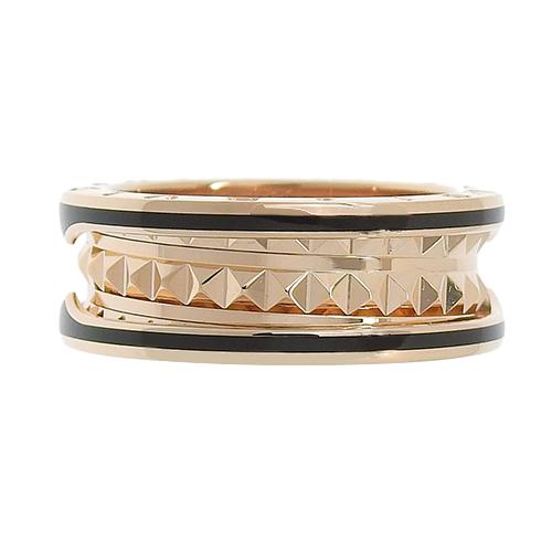BVLGARI（ブルガリ） ビーゼロワン ロック リング S K18 ピンク