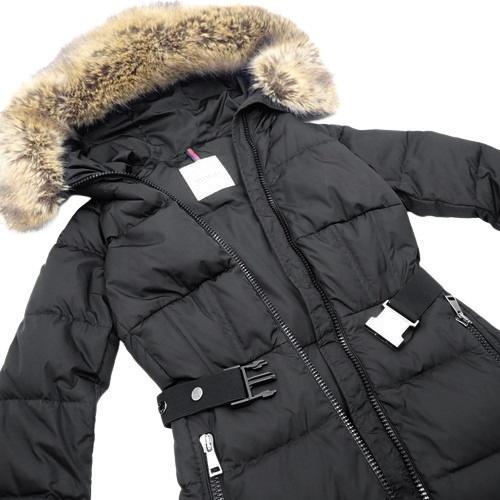 モンクレール BOUCAGE GIUBBOTTO ファー付きダウンコート アウター 2021年 アパレル ファッション 衣類 00 ナイロン ブラック黒 G20931C00029 54155 レディース 40802145818【中古】【アラモード】 モンクレール BOUCAGE GIUBBOTTO ファー付きダウンコート アウター