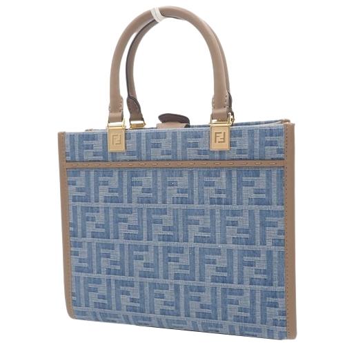FENDI（フェンディ） ズッカ サンシャイン スモール トートバッグ