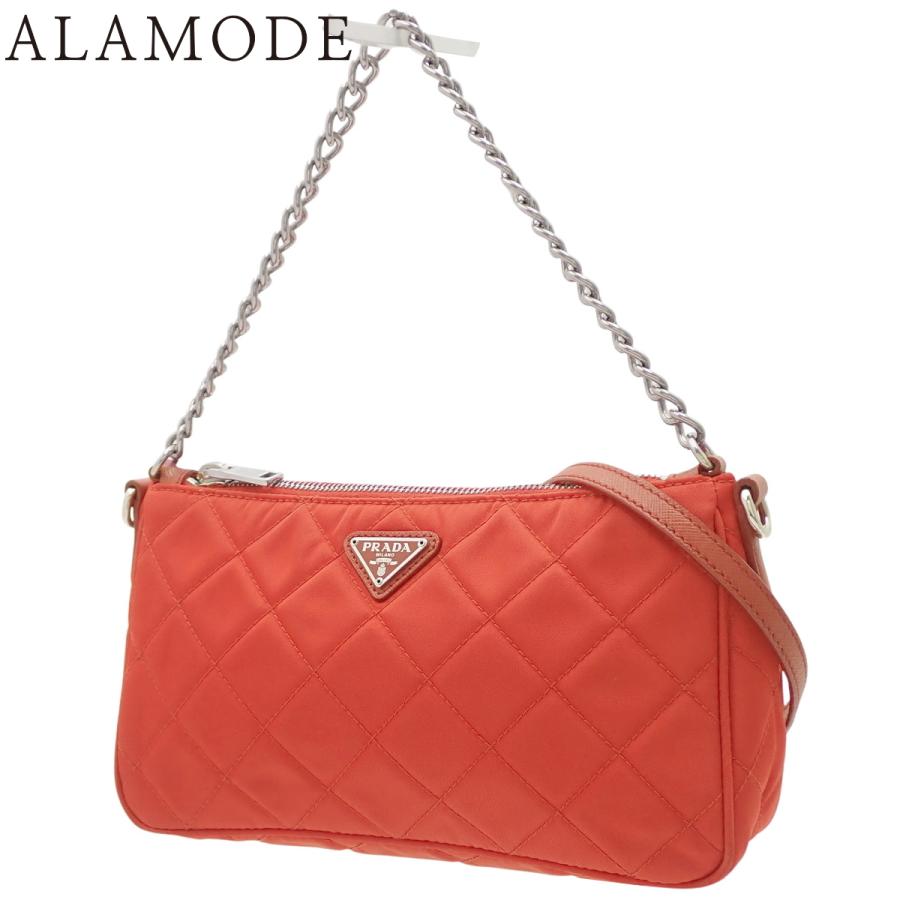 PRADA ボンバー プラダ 2way ハンドバッグ ショルダー キルティング PRADA（プラダ） キルティング 2WAYバッグ ハンド ショルダー 斜め掛け