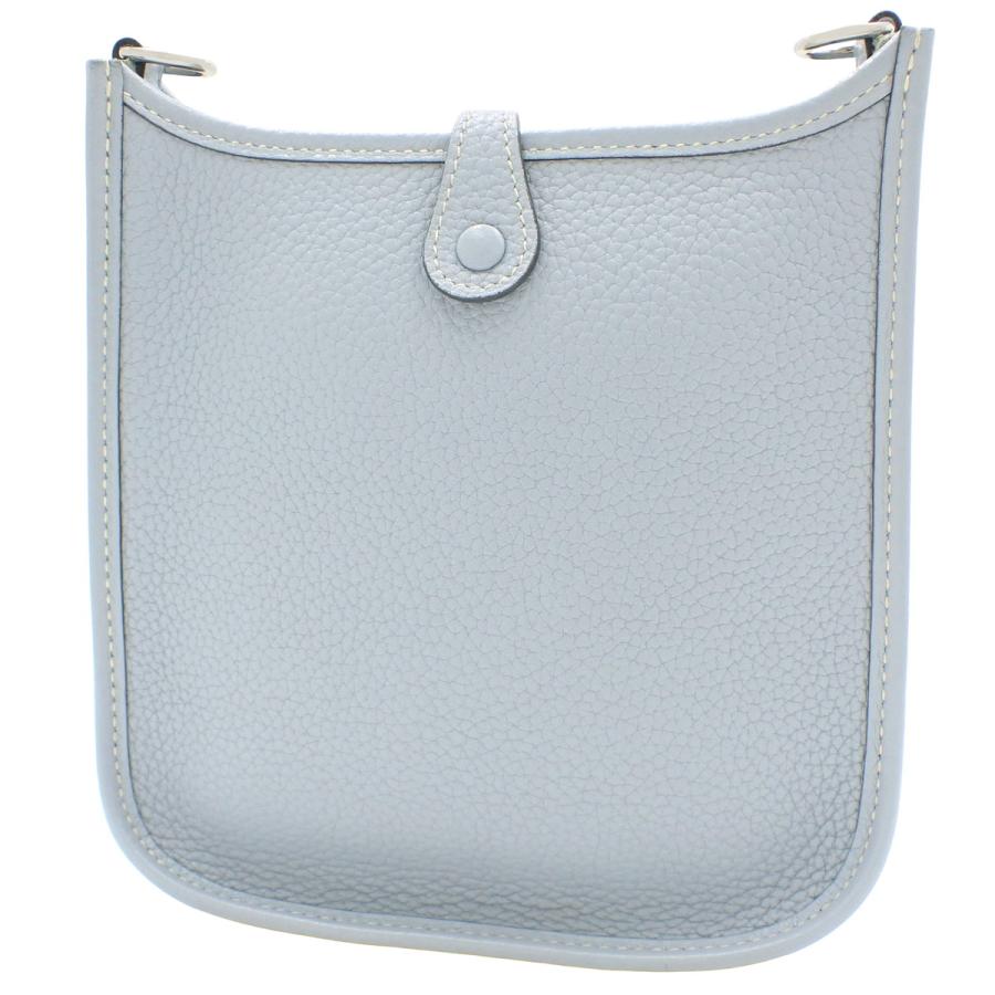 HERMES エルメス エブリンTPM ブルーラン/パールグレー ブルー