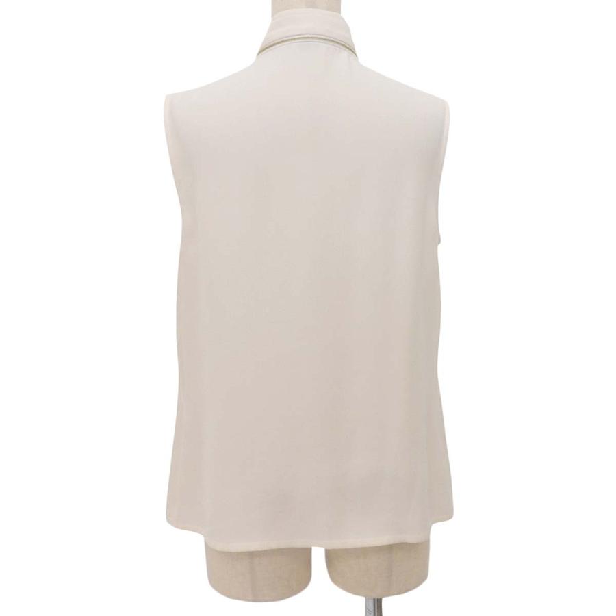 LOUIS VUITTON ルイ・ヴィトン ノースリーブ ボウタイ ブラウス 2020年  