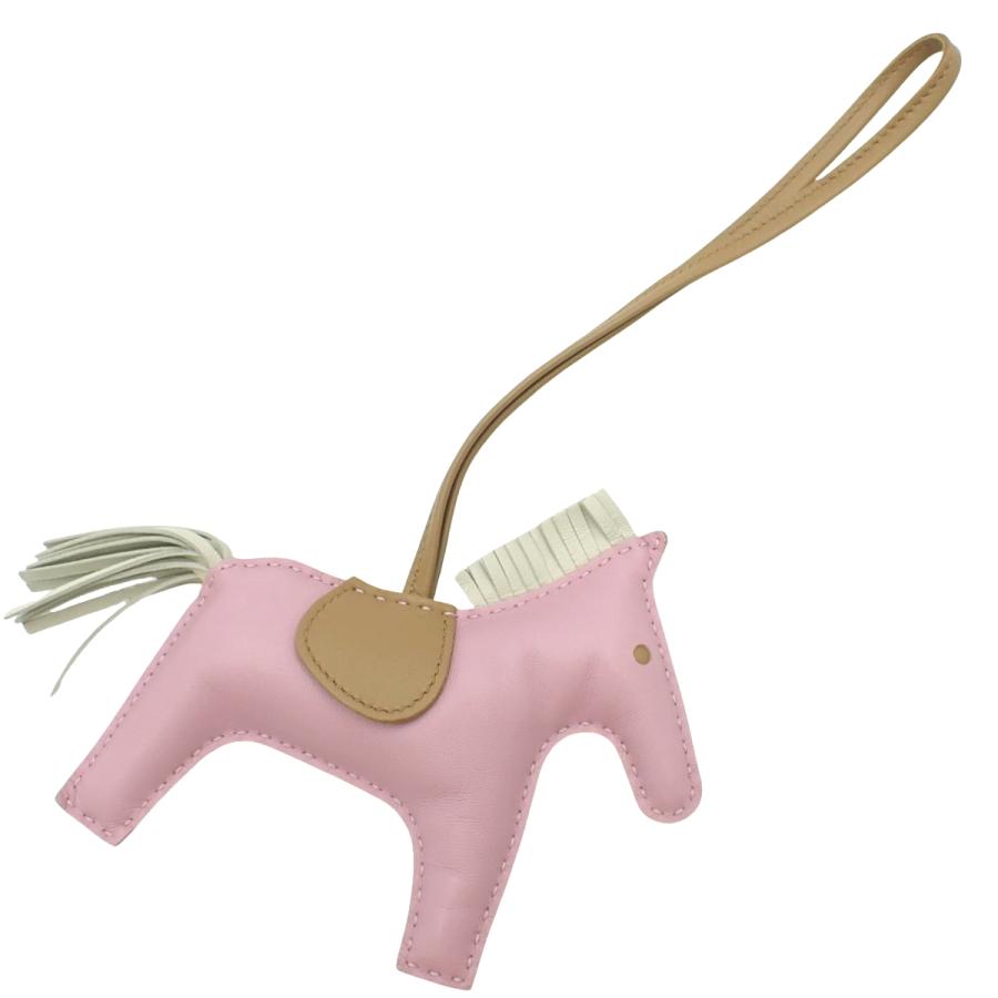 HERMES エルメス ロデオ D刻 MM チャーム ピンク アニョーミロ HERMES（エルメス） バッグチャーム ロデオ ロデオMM アニョーミロ