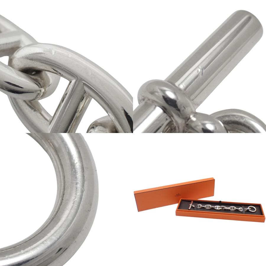 HERMES（エルメス） シェーヌダンクルTGM ブレスレット シルバー SV925