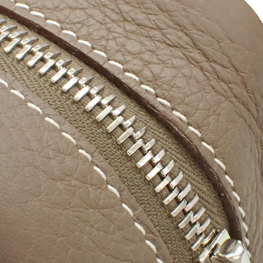 Hermesエルメスポーチエトゥープマルチポーチ長財布