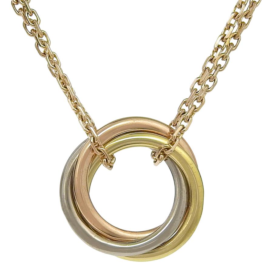 Cartier（カルティエ） スウィート トリニティ ネックレス イエロー