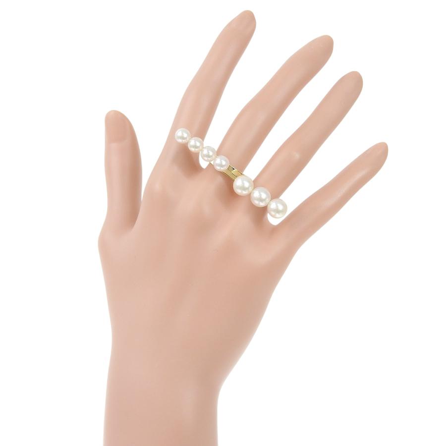 【TASAKI】バランスループリング　15号　イエローゴールド TASAKI タサキ 田崎真珠 バランスループリング YG イエローゴールド