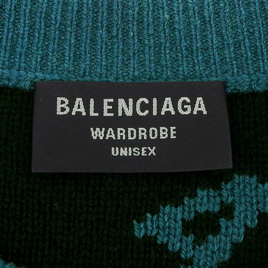 BALENCIAGA（バレンシアガ） ロゴ オーバーサイズ ニット セーター