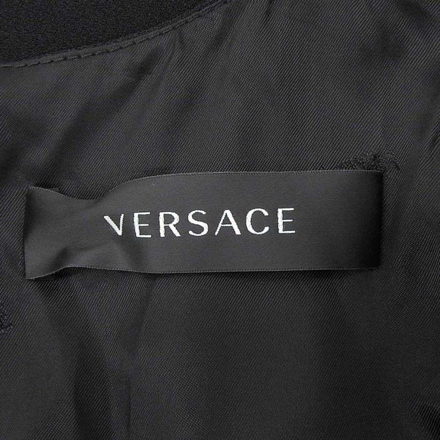 GIANNI VERSACE ノースリーブワンピース VERSACE(ヴェルサーチ) ノースリーブワンピース 2023年 38 アセテート