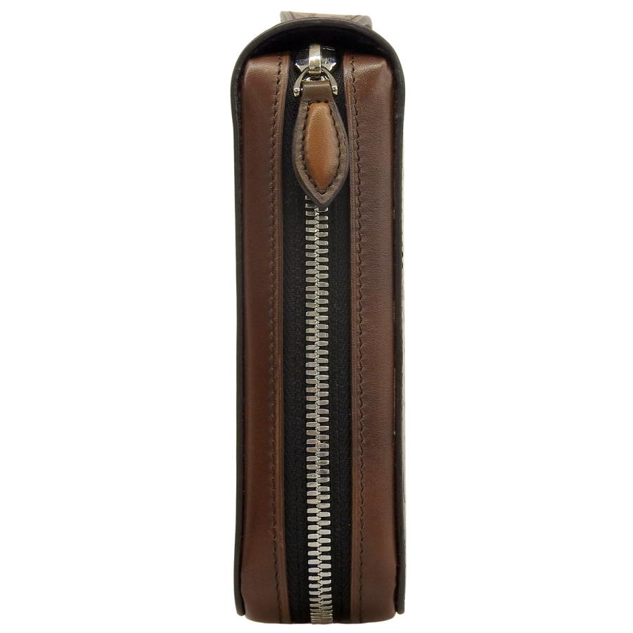 ベルルッティ カリグラフィ イタウバ ワイド スクリット クラッチバッグ 長財布 カーフ ブラウン茶 メンズ 40802157149【アラモード】 |  | 03